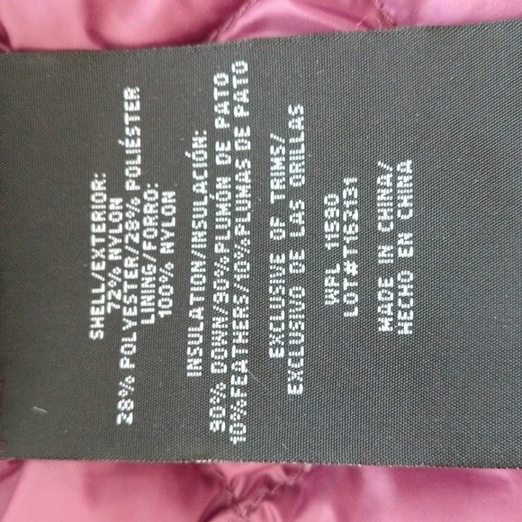 32 degrees quilted weatherproof packable jacket small purple ultra lightweight - Picture 6 of 14